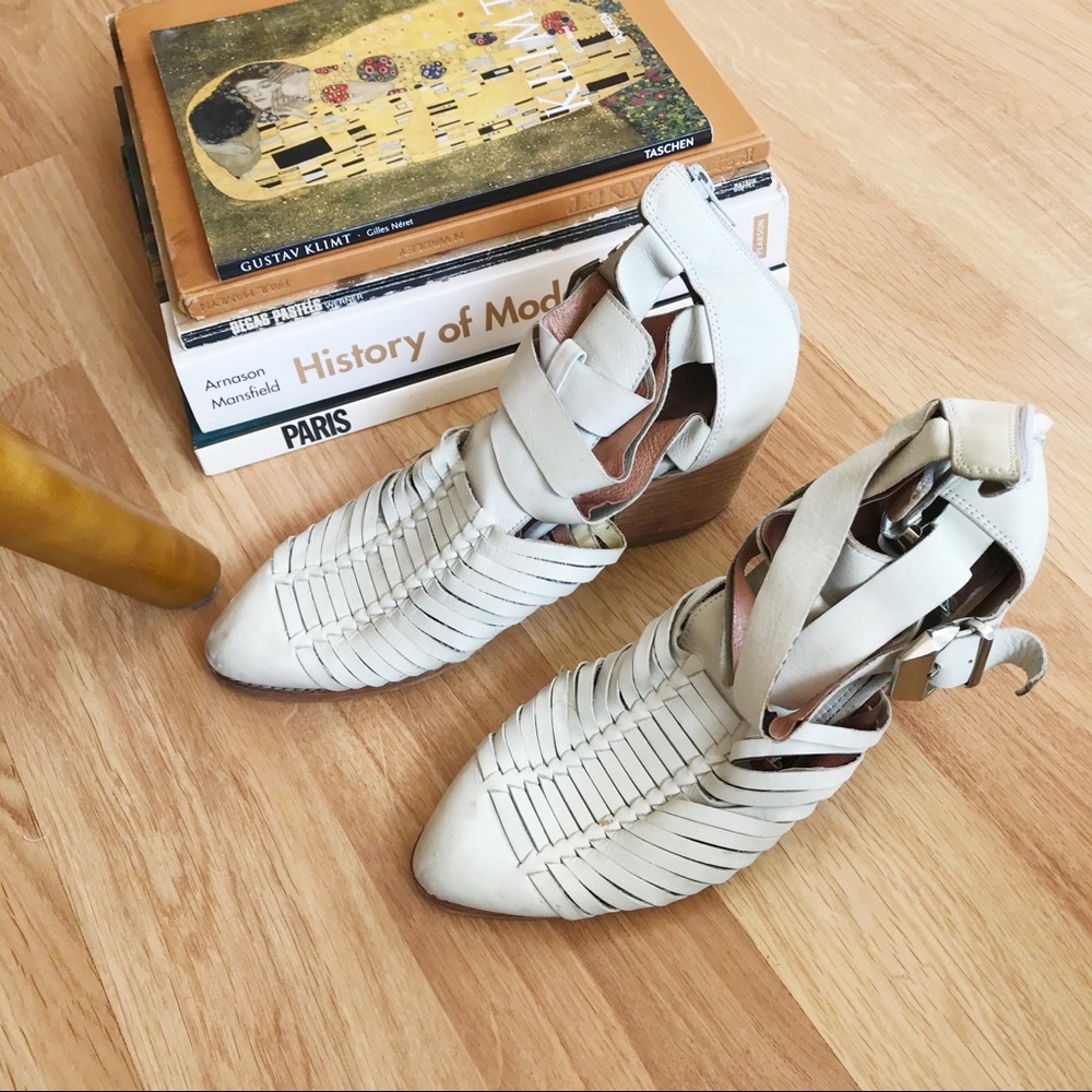 Jeffery Campbell Strappy Boots